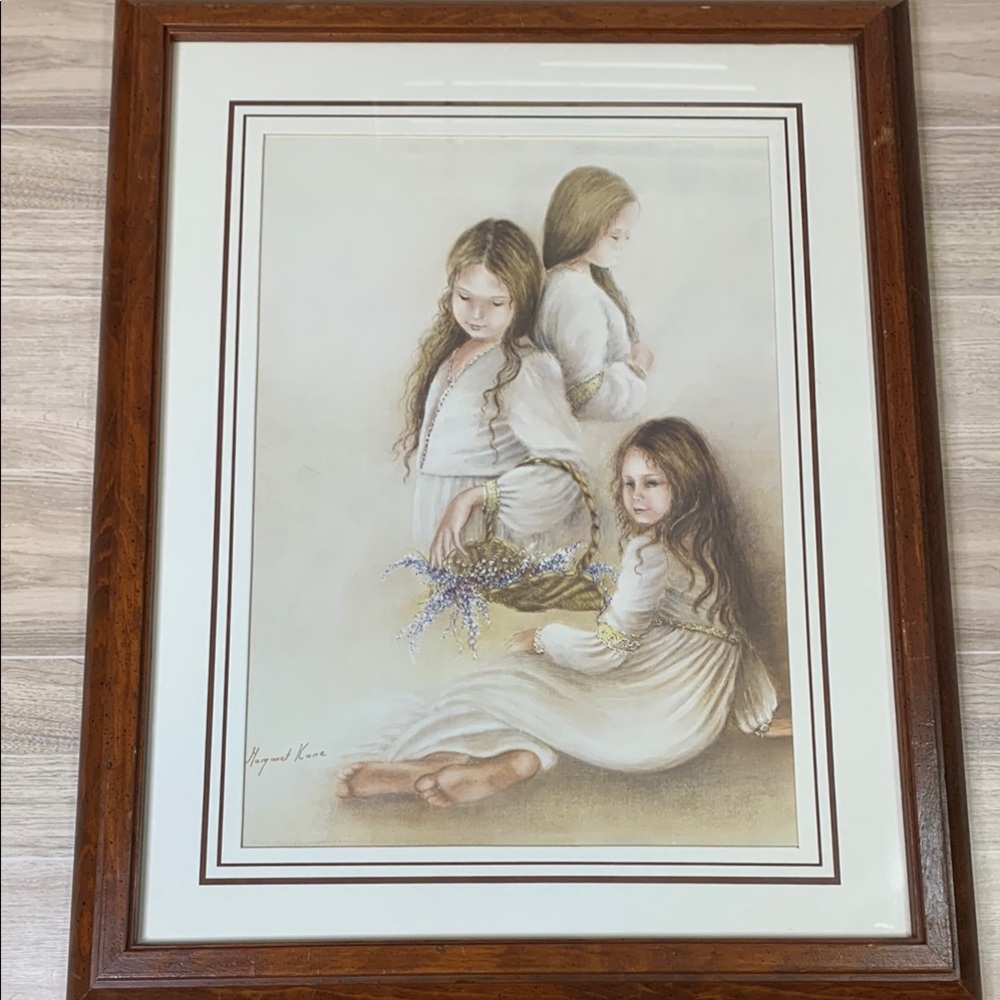 Margaret Kane - Interlude Framed Art Print with Wooden Frame